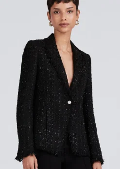 Women Derek Lam Jackets & Coats<Adelaide Fringe Bias Jacket