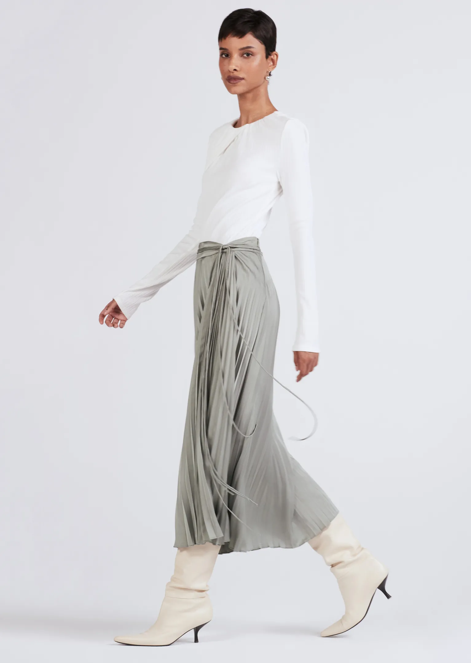 Women Derek Lam Dresses & Skirts<Alba Pleated Midi Skirt