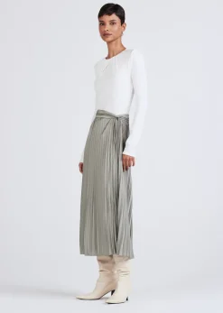 Women Derek Lam Dresses & Skirts<Alba Pleated Midi Skirt