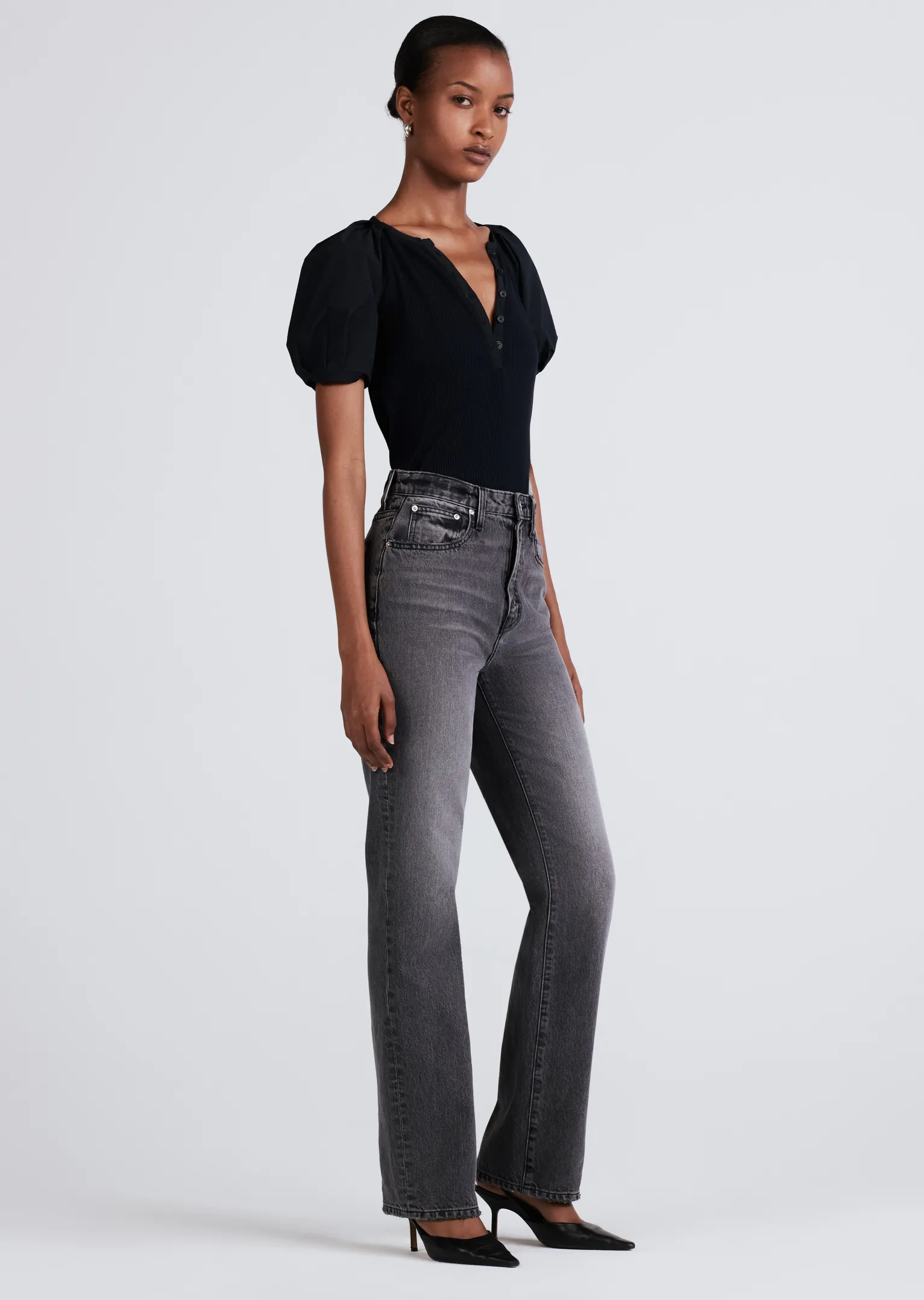 Women Derek Lam Tops<Albane Mixed Media Tee