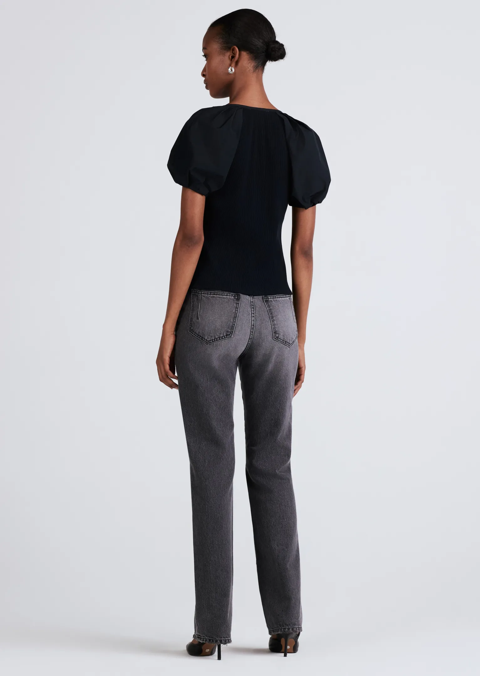 Women Derek Lam Tops<Albane Mixed Media Tee