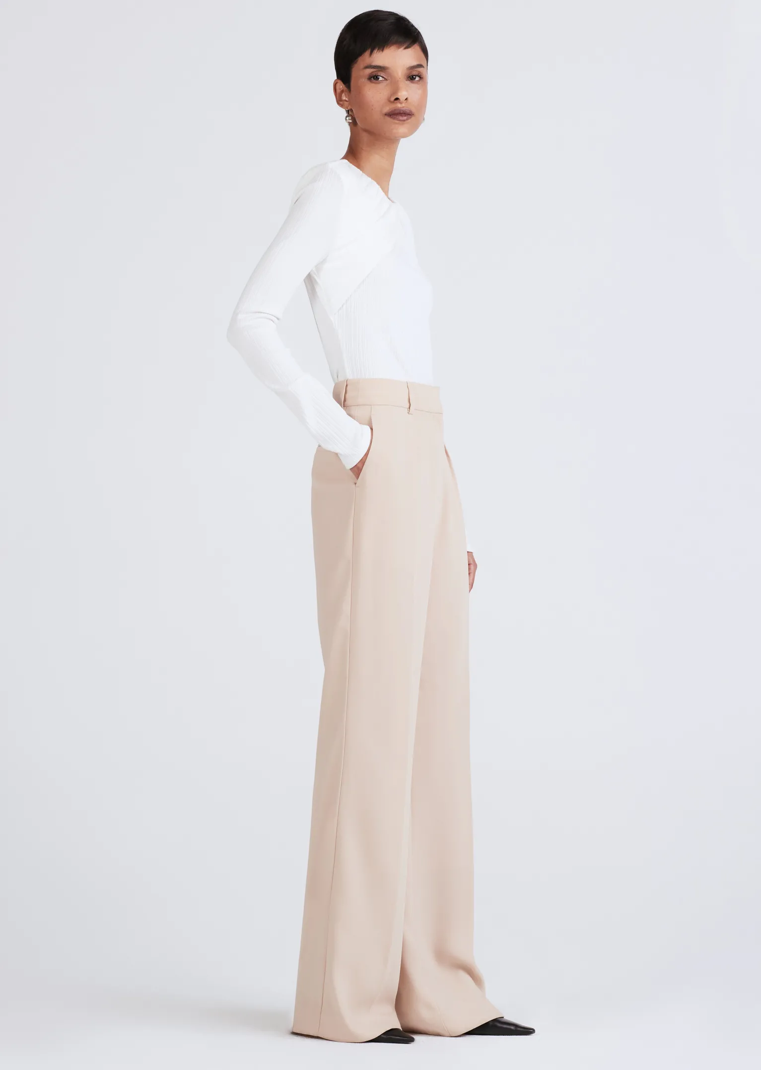 Women Derek Lam Pants & Shorts<Alice Wide Leg Trouser