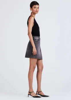 Women Derek Lam Denim<Ana Asymm Mini