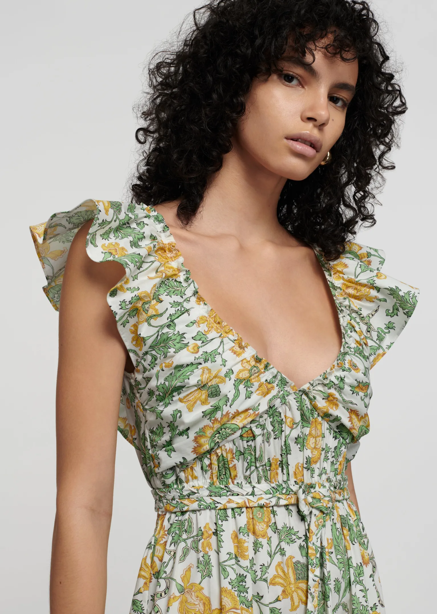 Women Derek Lam Dresses & Skirts<Anastasia Ruffle Maxi Dress