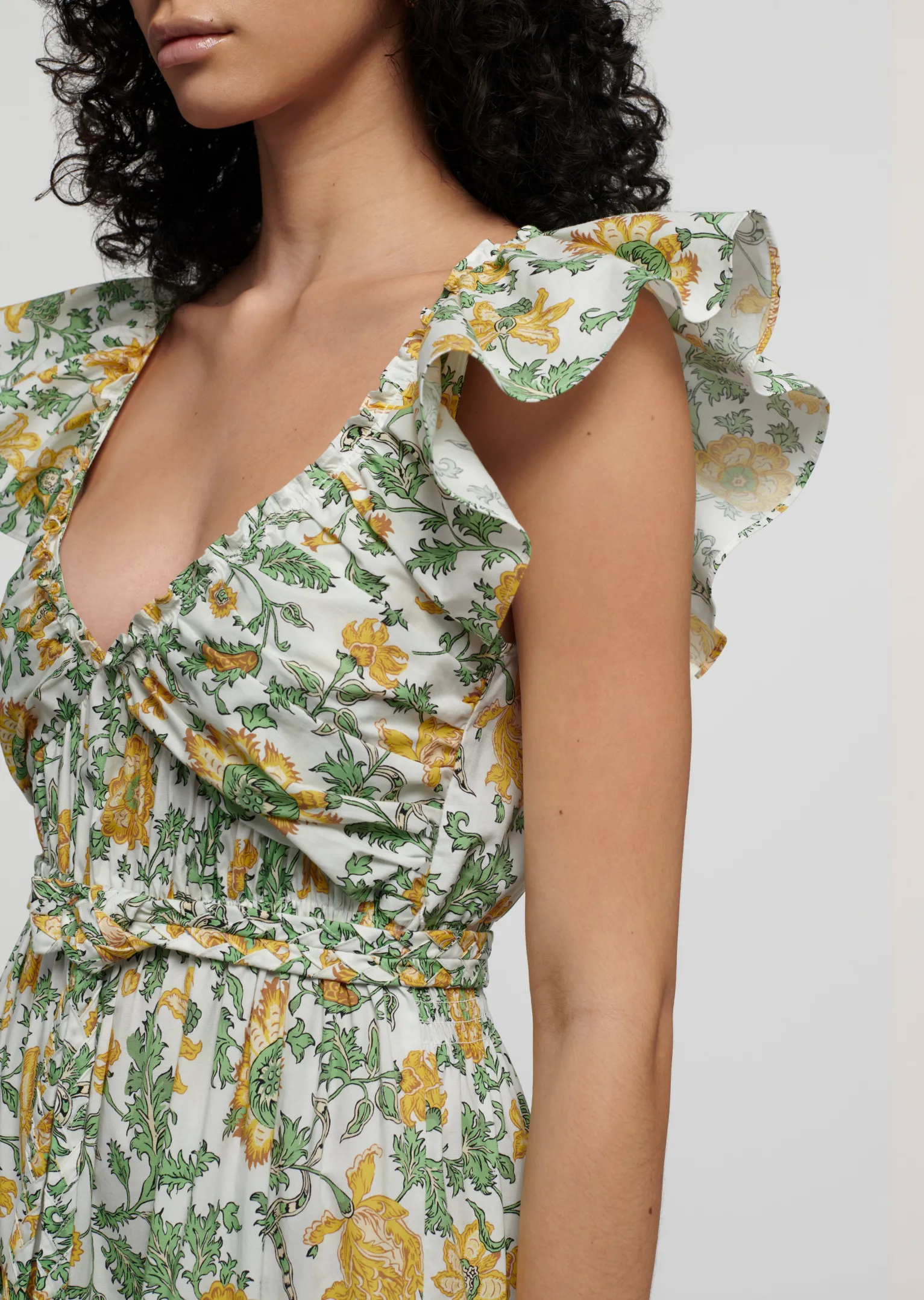Women Derek Lam Dresses & Skirts<Anastasia Ruffle Maxi Dress