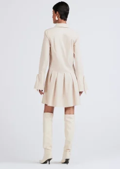 Women Derek Lam Dresses & Skirts<Andrea Long Sleeve Mini Shirtdress