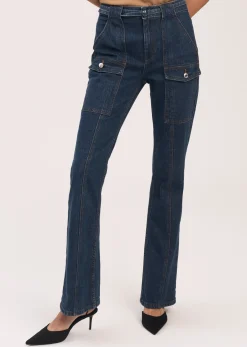 Women Derek Lam Pants & Shorts<Aspen High-Rise Flare Jean