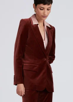 Women Derek Lam Jackets & Coats<Balton Single Breasted Blazer