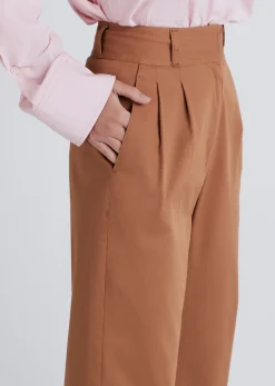 Women Derek Lam Pants & Shorts<Baxter Wide Leg Pleated Pants