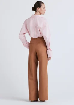 Women Derek Lam Pants & Shorts<Baxter Wide Leg Pleated Pants
