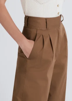 Women Derek Lam Pants & Shorts<Baxter Wide Leg Pleated Pants