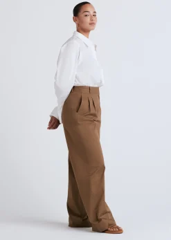 Women Derek Lam Pants & Shorts<Baxter Wide Leg Pleated Pants