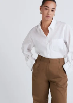 Women Derek Lam Pants & Shorts<Baxter Wide Leg Pleated Pants