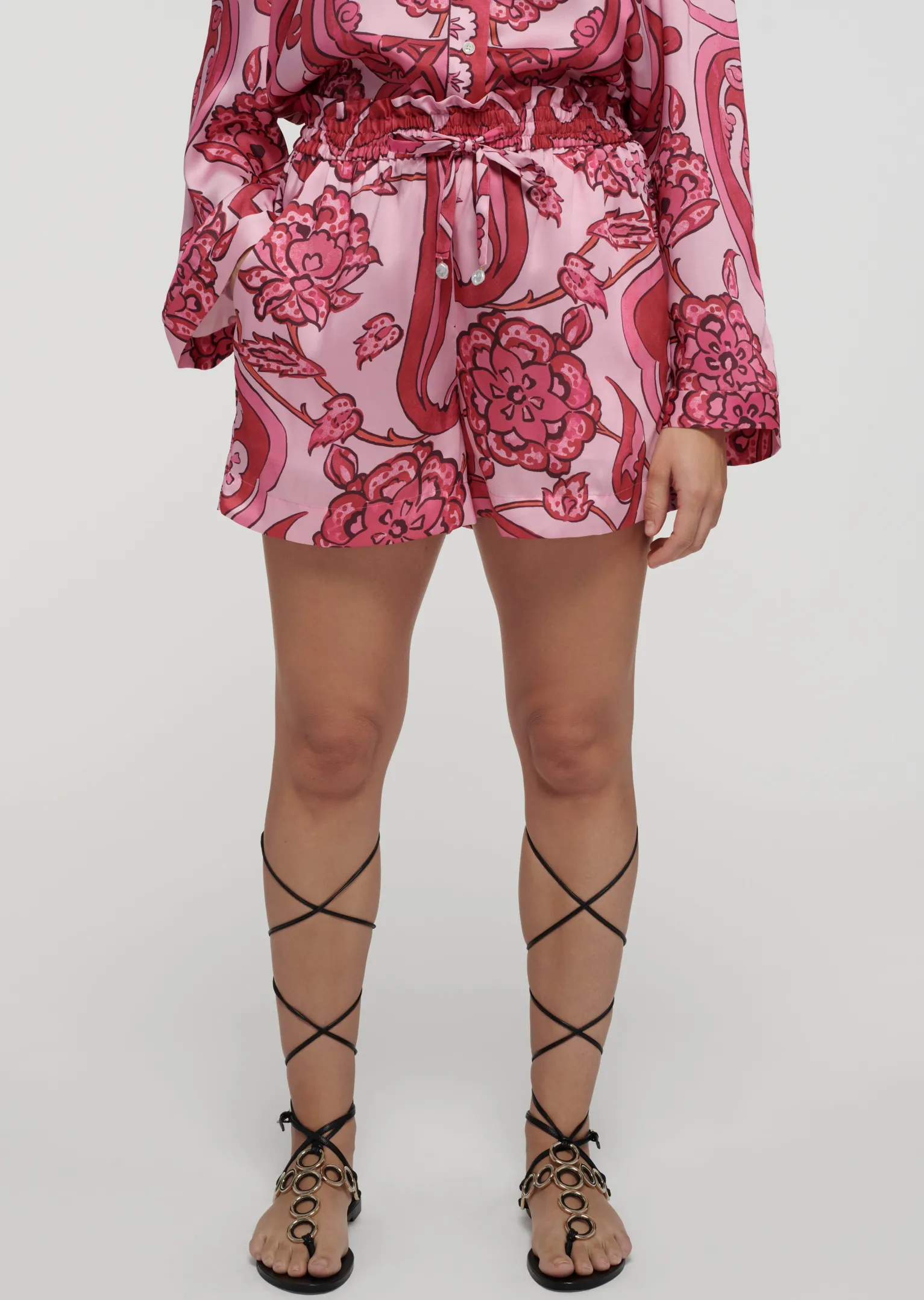 Women Derek Lam Pants & Shorts<Belen Paperbag Shorts