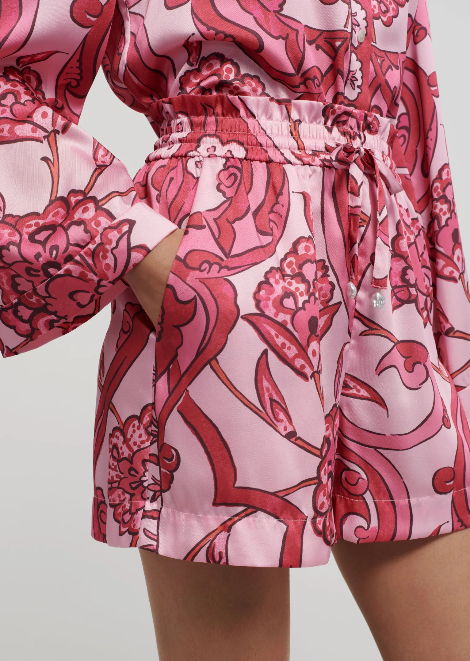 Women Derek Lam Pants & Shorts<Belen Paperbag Shorts