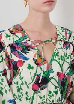 Women Derek Lam Tops<Breanna Long Sleeve Gathered Top
