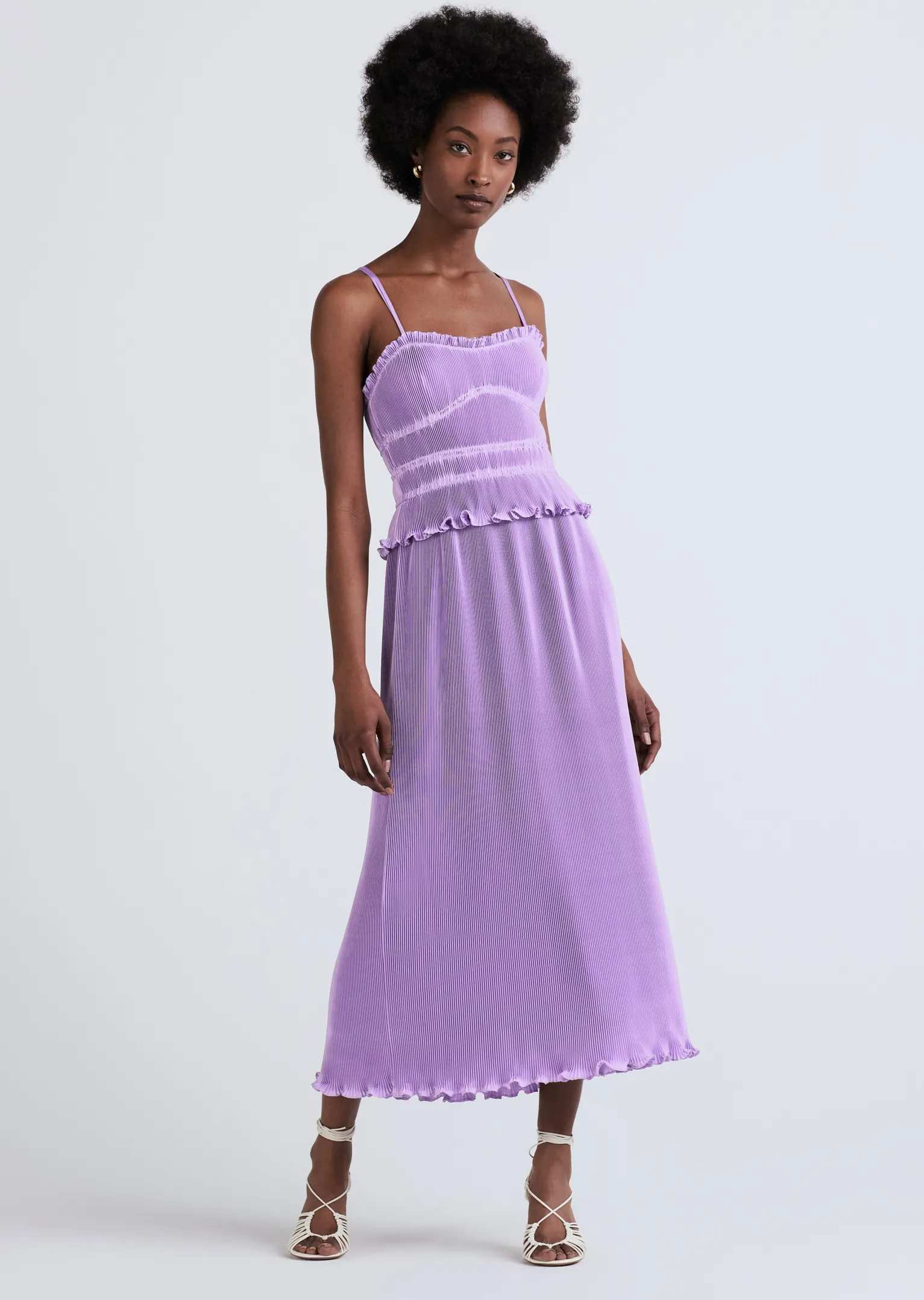 Women Derek Lam Dresses & Skirts<Brisha Pleated Cami Dress