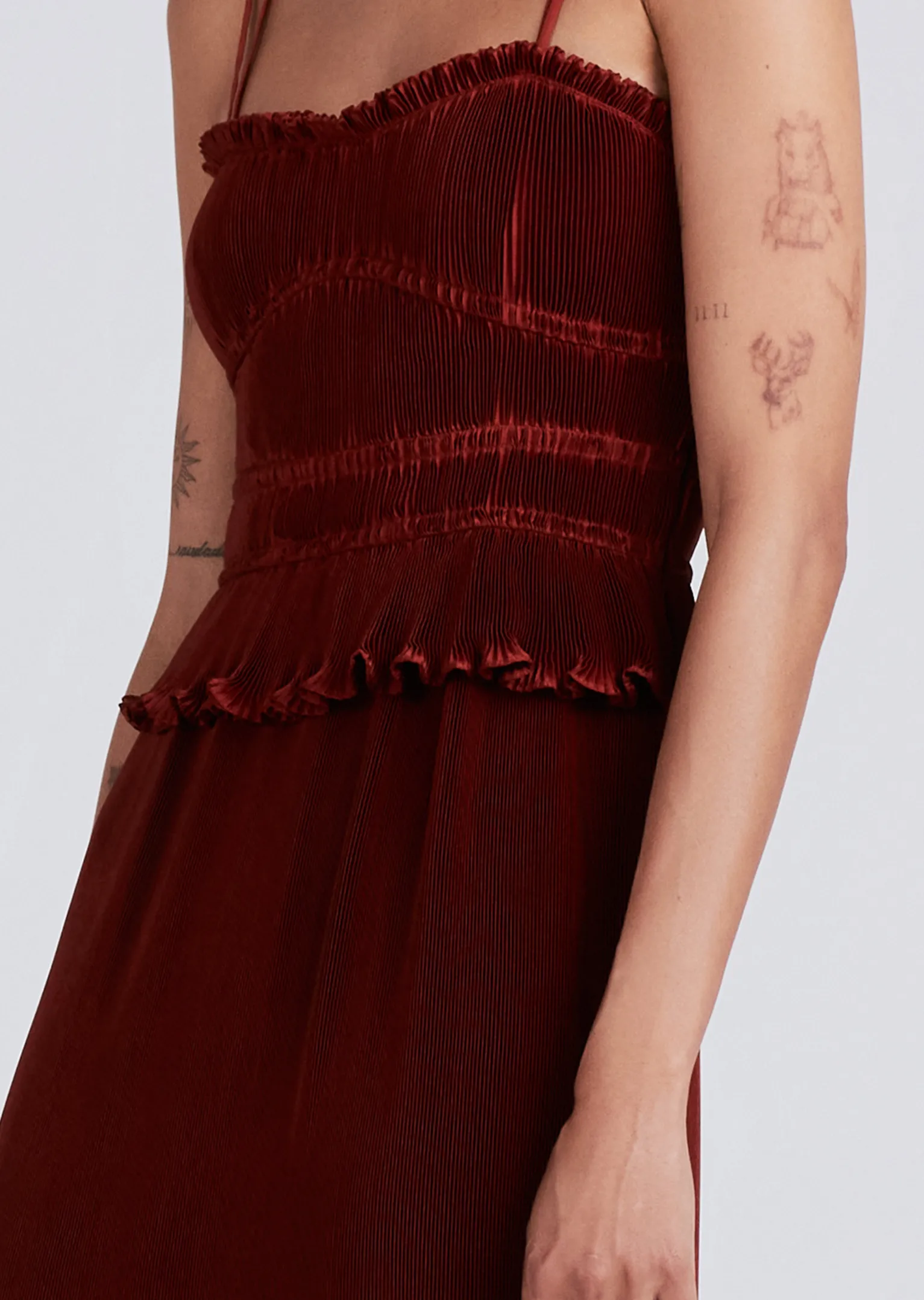 Women Derek Lam Dresses & Skirts<Brisha Pleated Cami Dress