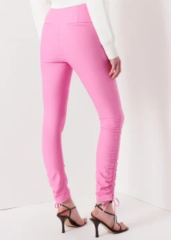 Women Derek Lam Pants & Shorts<Camryn Ruched Slim Pants