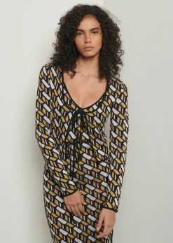 Women Derek Lam Sweaters<Carrie Crop Tie Cardigan