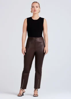 Women Derek Lam Pants & Shorts<Casimir Slim Zip Pants