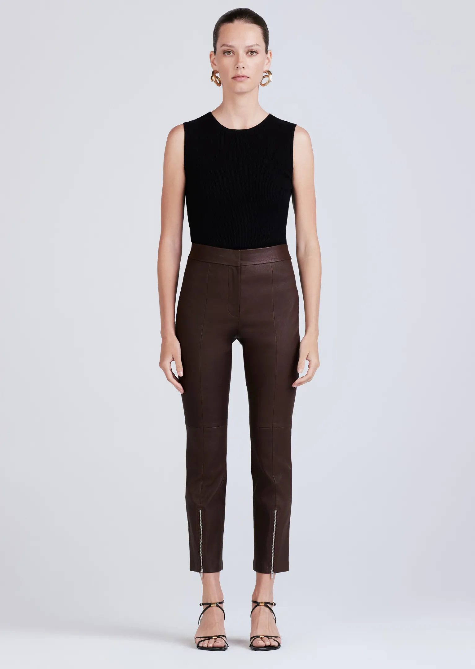 Women Derek Lam Pants & Shorts<Casimir Slim Zip Pants