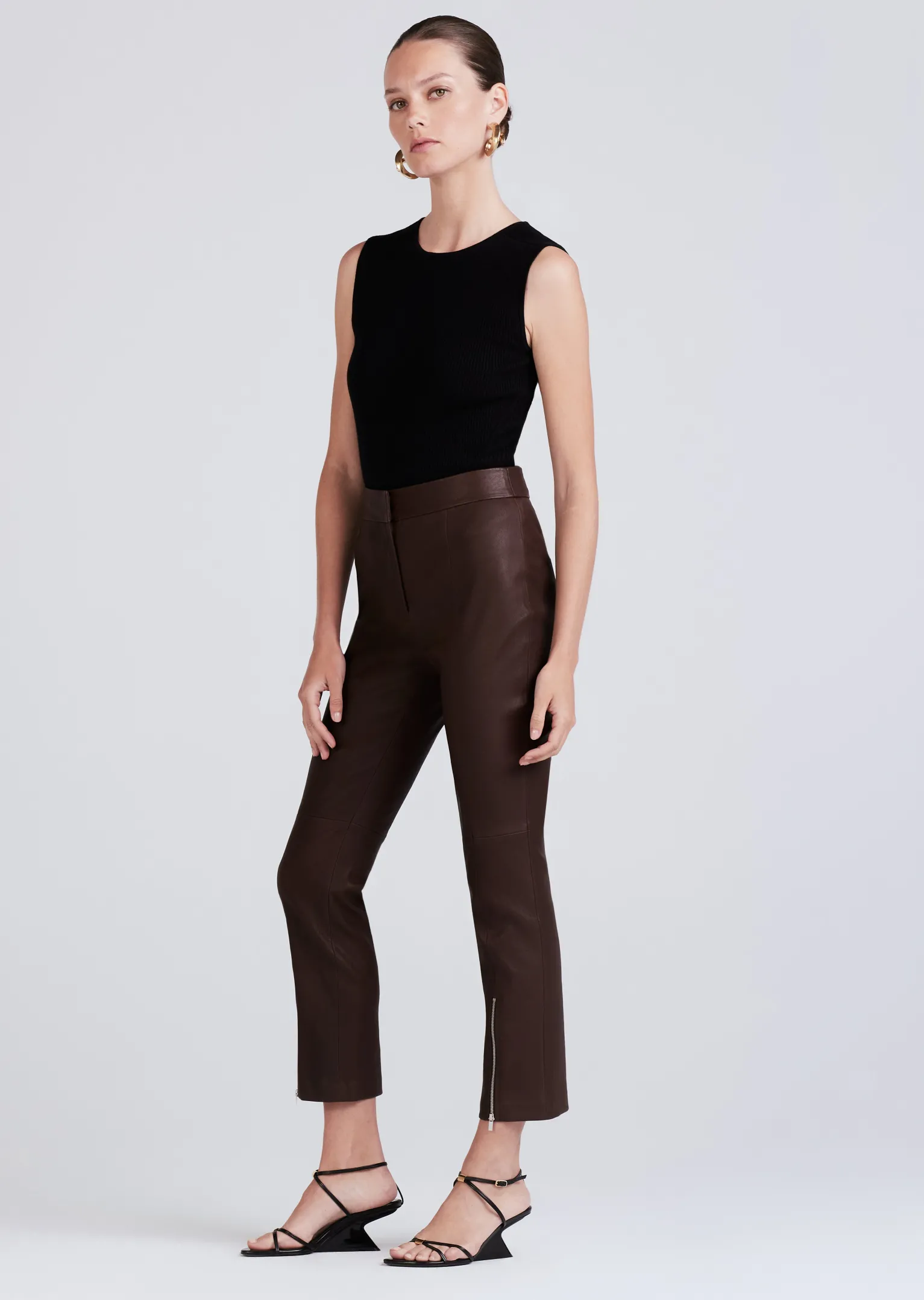 Women Derek Lam Pants & Shorts<Casimir Slim Zip Pants
