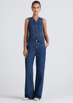 Women Derek Lam Denim<Cassie Denim Vest