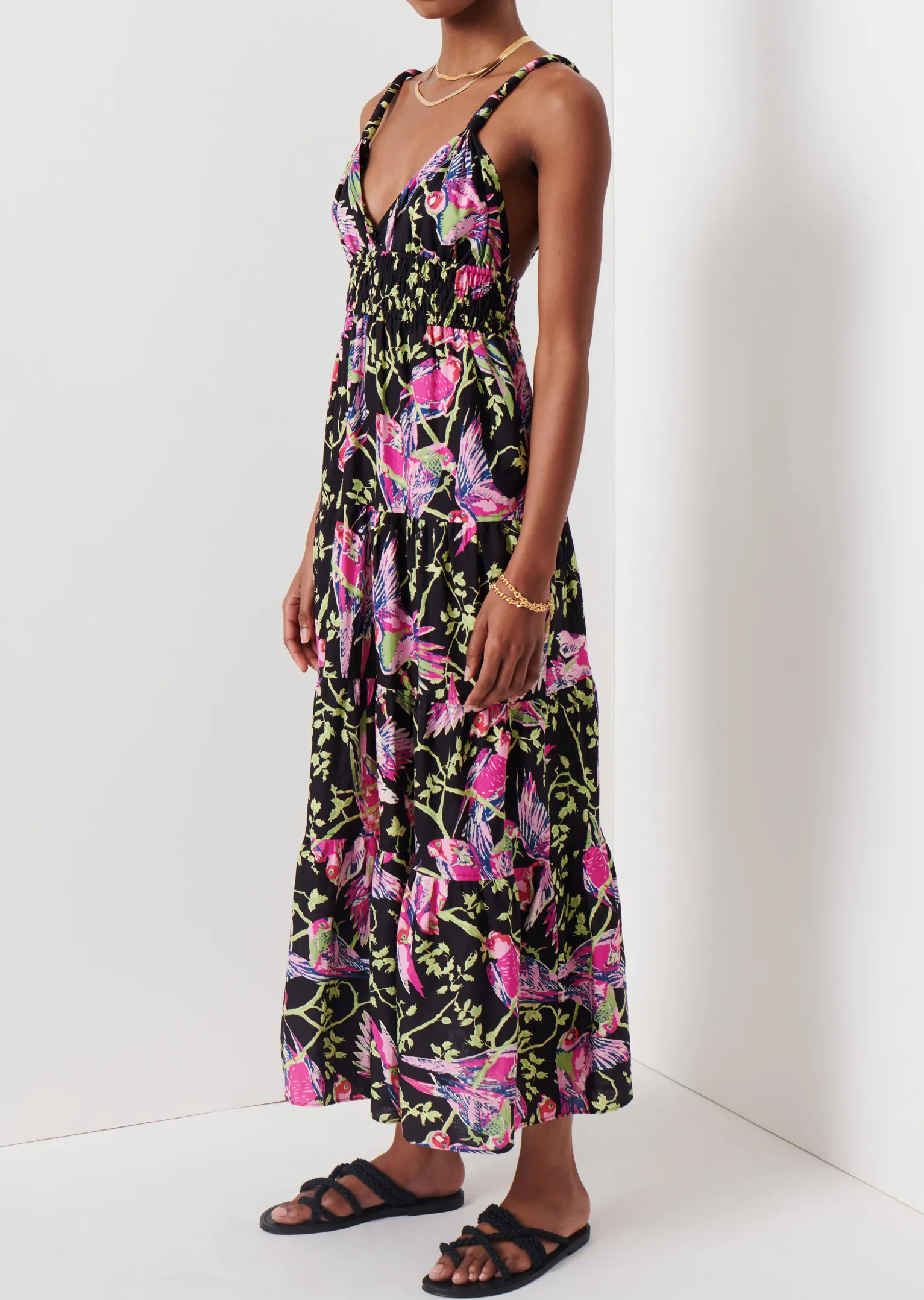 Women Derek Lam Dresses & Skirts<Cecelia Tiered Maxi Dress