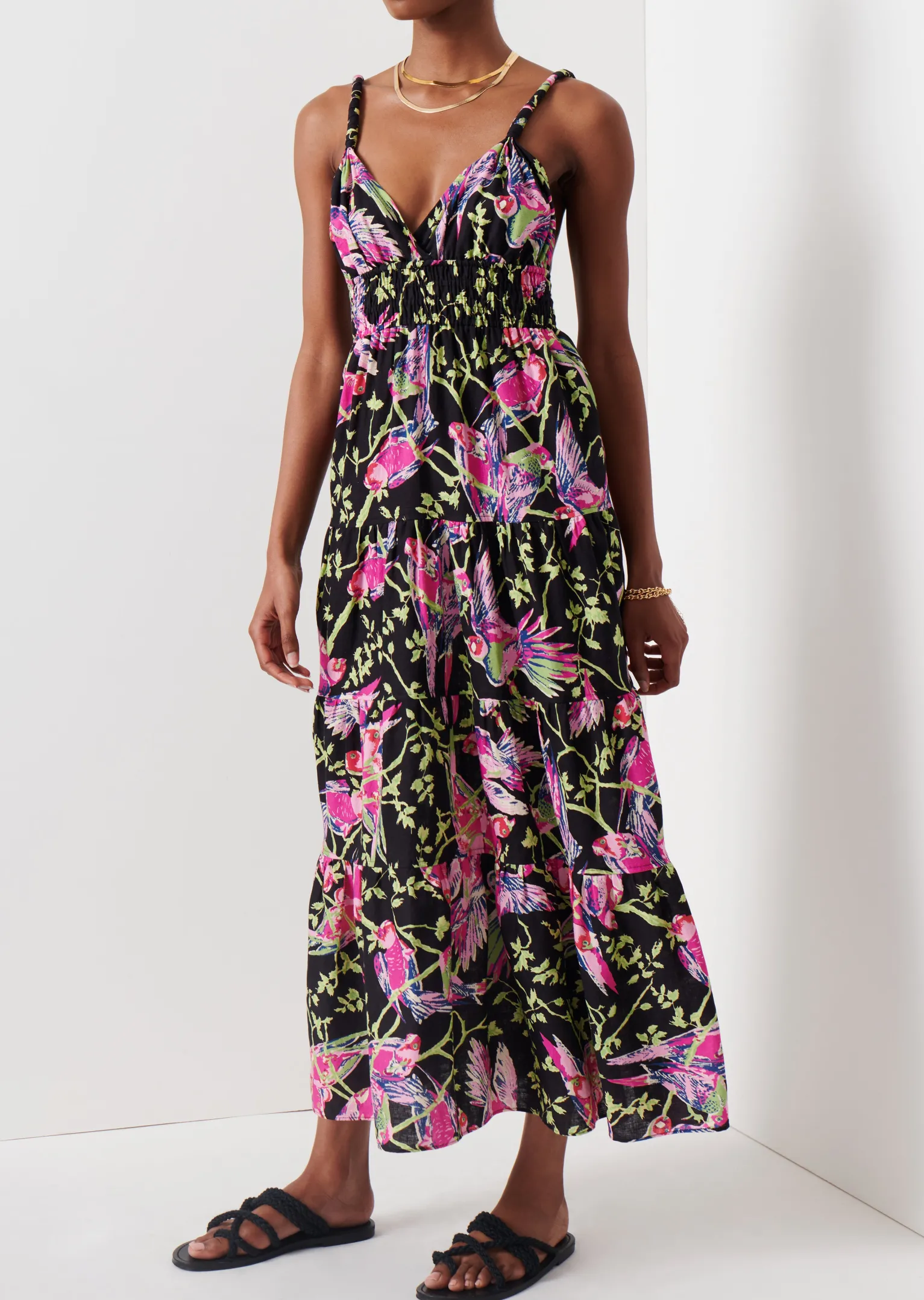 Women Derek Lam Dresses & Skirts<Cecelia Tiered Maxi Dress