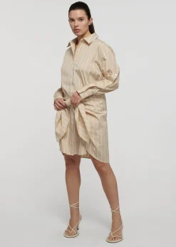 Women Derek Lam Dresses & Skirts<Charlotte Tie Waist Shirt Dress