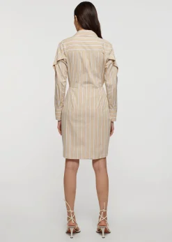Women Derek Lam Dresses & Skirts<Charlotte Tie Waist Shirt Dress
