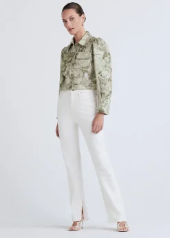 Women Derek Lam Jackets & Coats<Chloe Puff Sleeve Utility Jacket