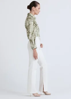 Women Derek Lam Jackets & Coats<Chloe Puff Sleeve Utility Jacket