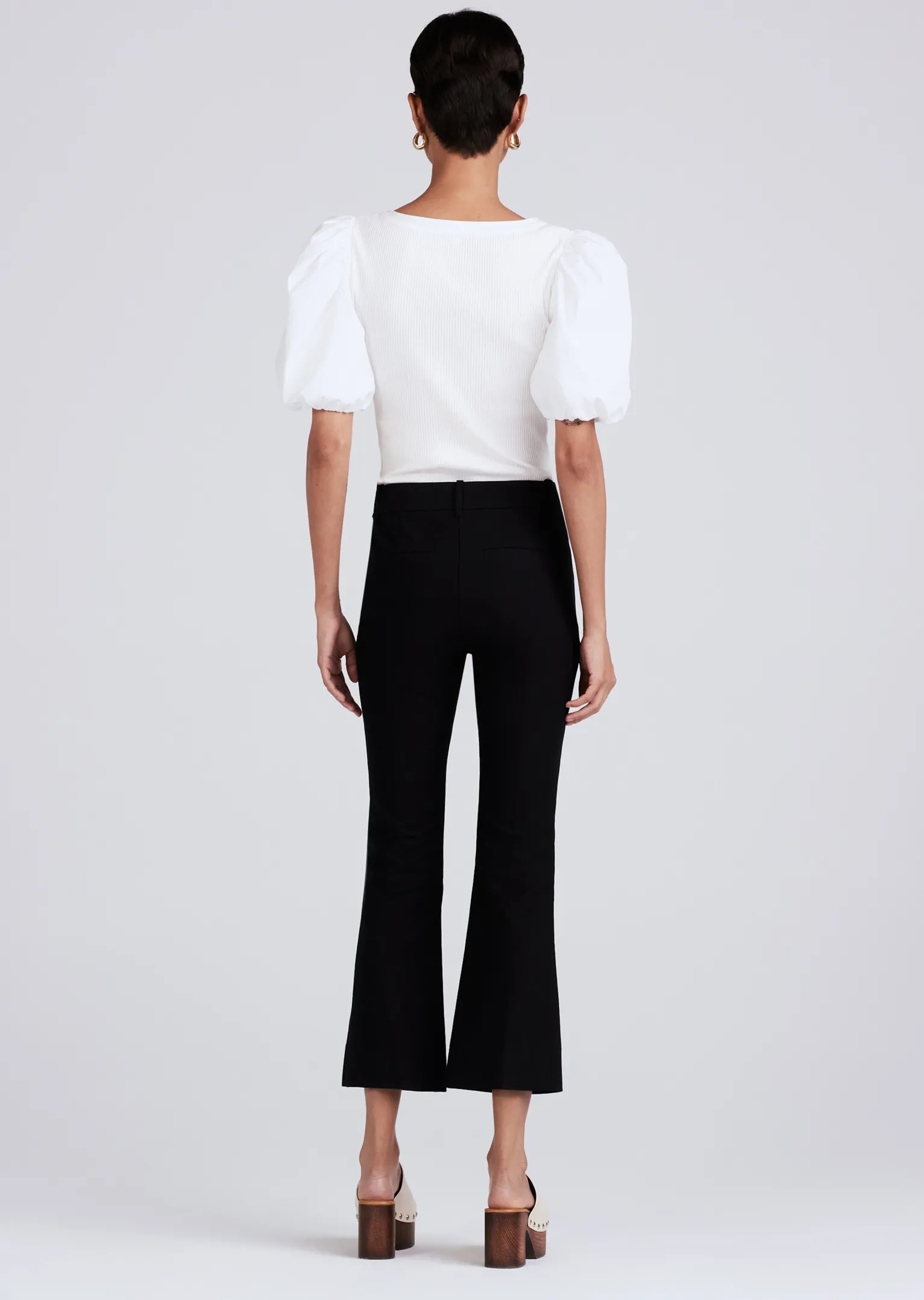 Women Derek Lam Pants & Shorts<Crosby Crop Flare Trouser
