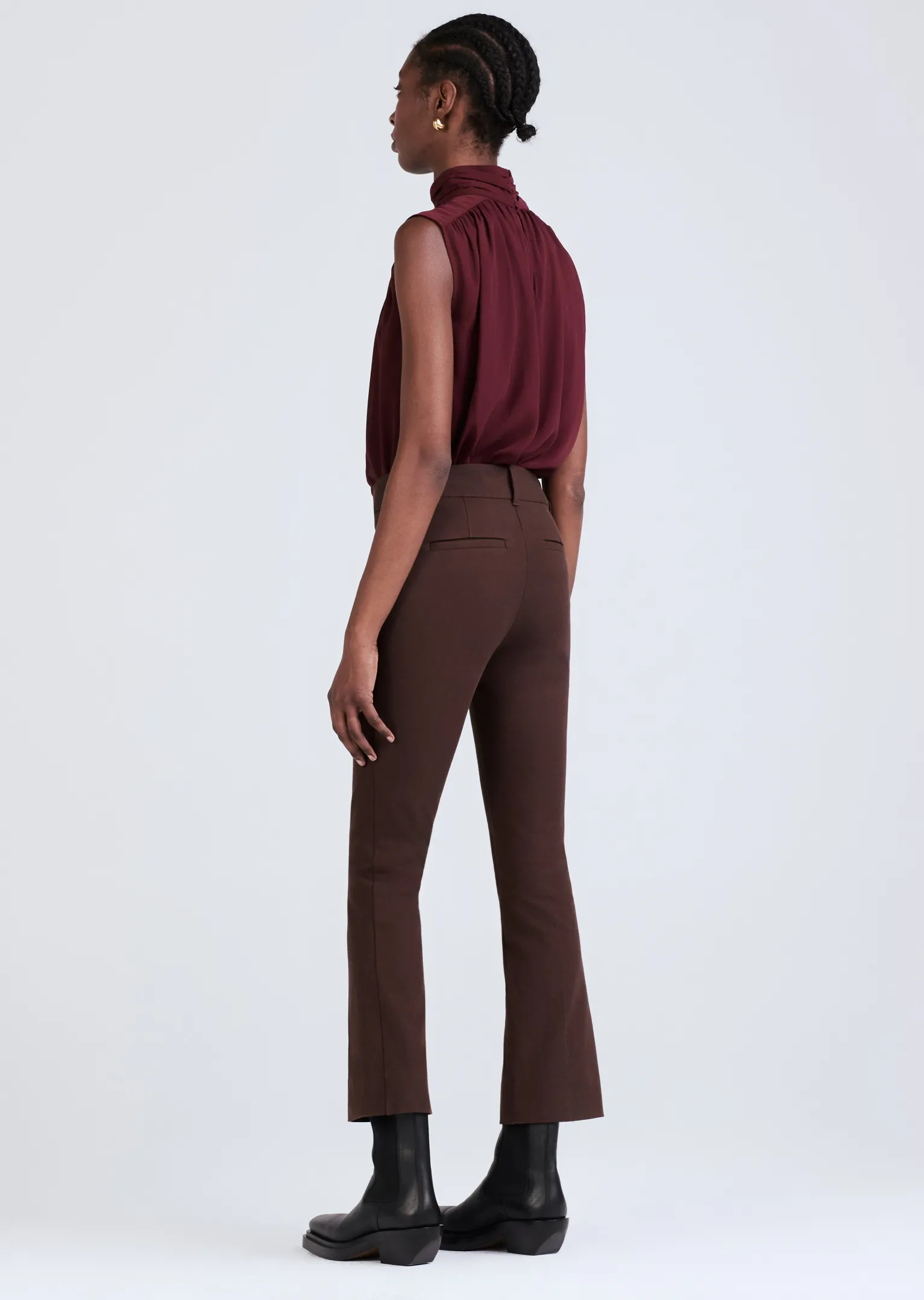 Women Derek Lam Pants & Shorts<Crosby Crop Flare Trouser