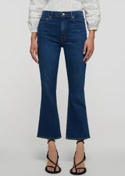 Women Derek Lam Pants & Shorts<Crosby High Rise Crop Flare Jeans