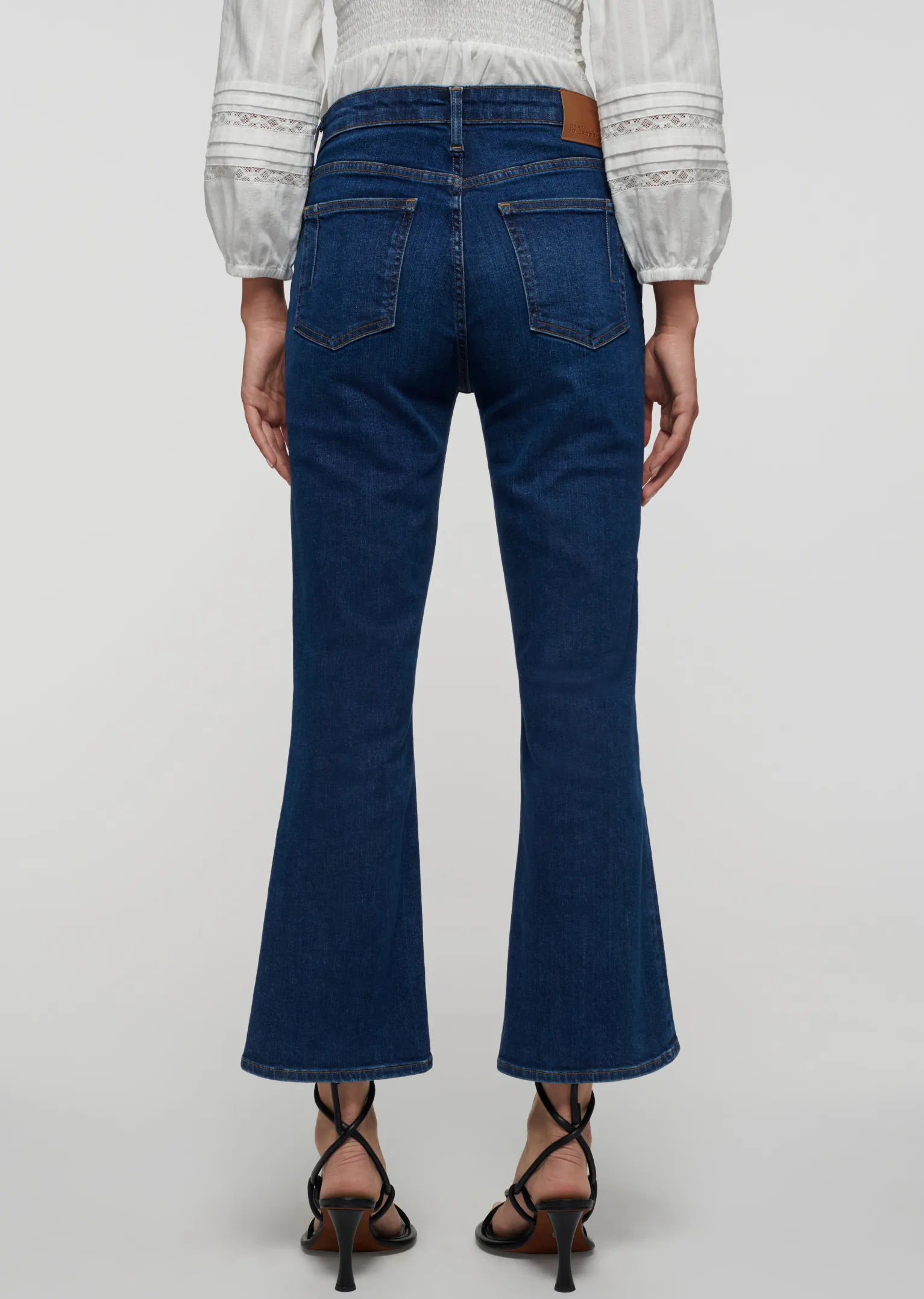 Women Derek Lam Pants & Shorts<Crosby High Rise Crop Flare Jeans