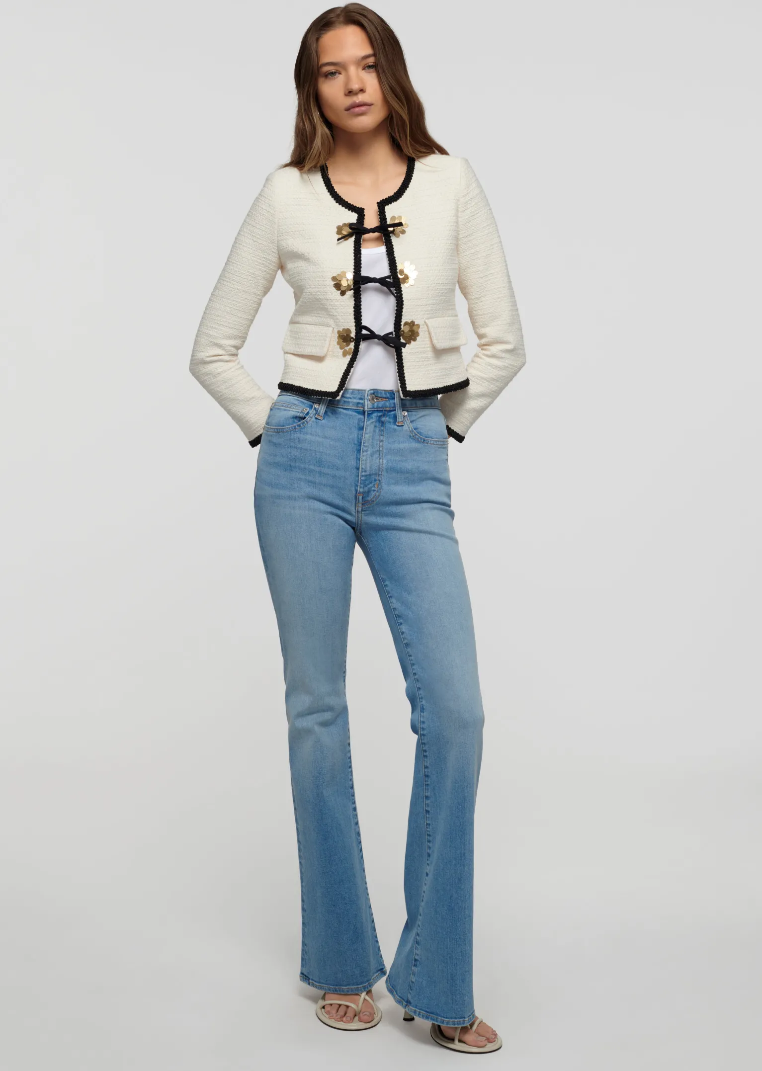 Women Derek Lam Pants & Shorts<Crosby High Rise Flare Jeans