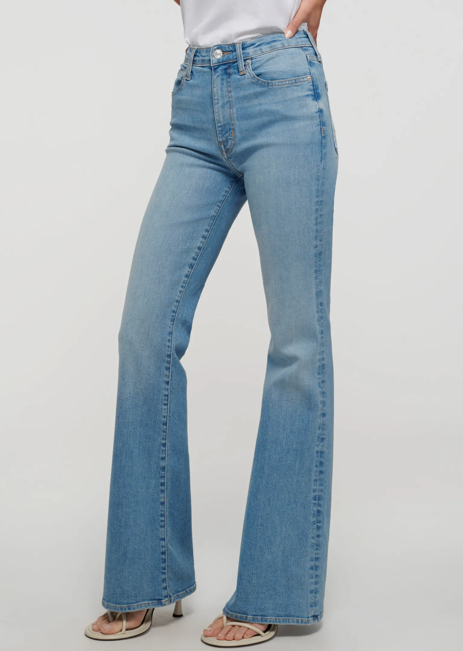 Women Derek Lam Pants & Shorts<Crosby High Rise Flare Jeans