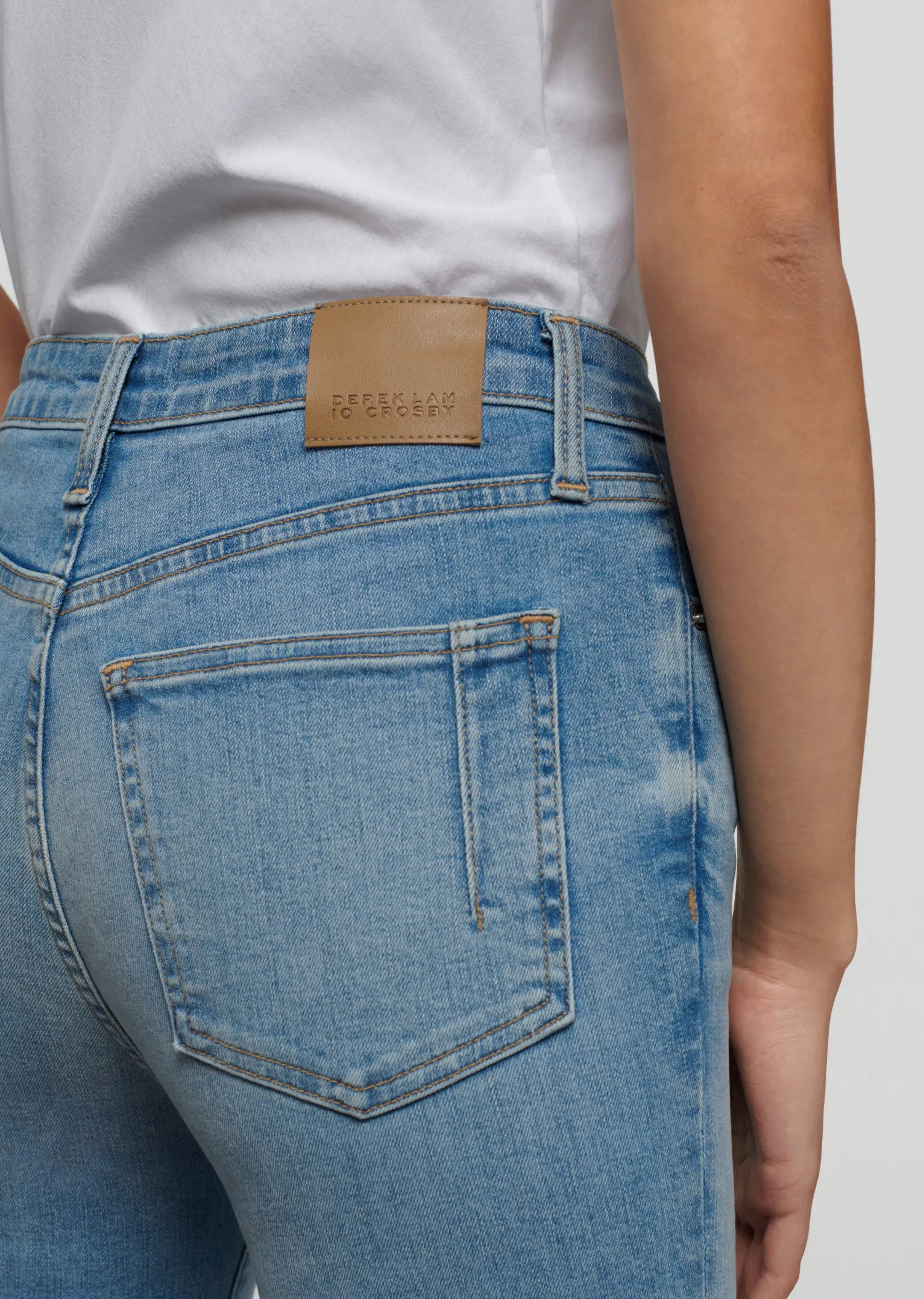 Women Derek Lam Pants & Shorts<Crosby High Rise Flare Jeans