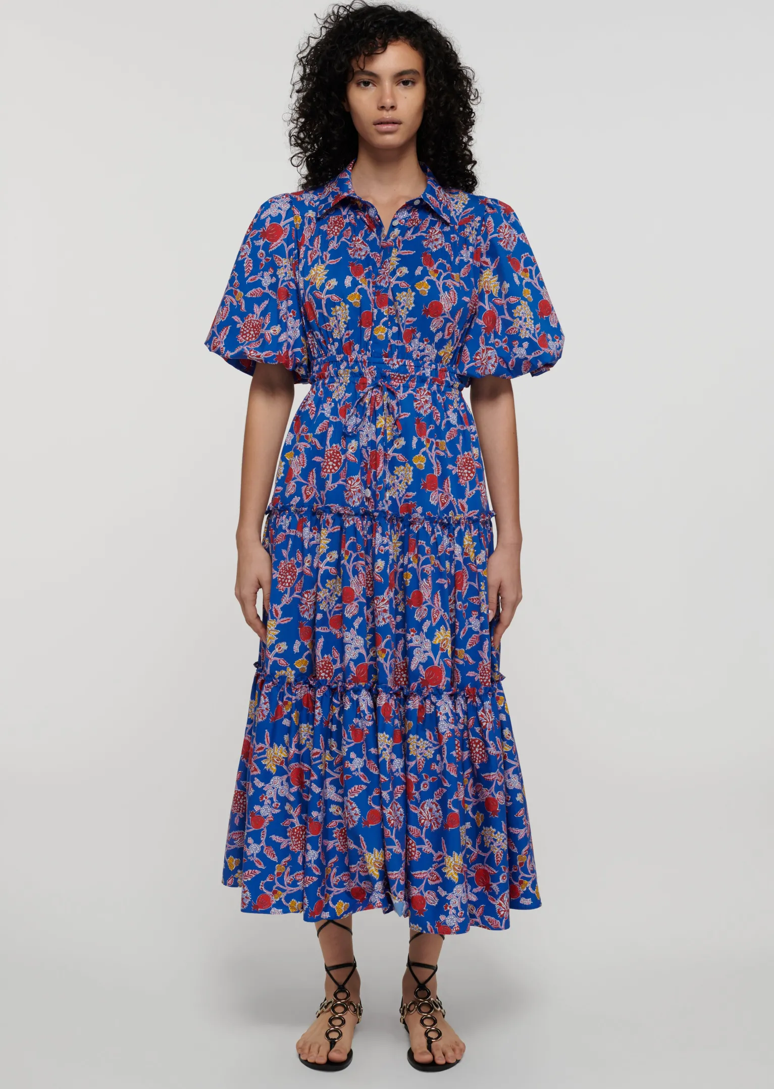 Women Derek Lam Dresses & Skirts<Dahlia Balloon Sleeve Shirt Dress