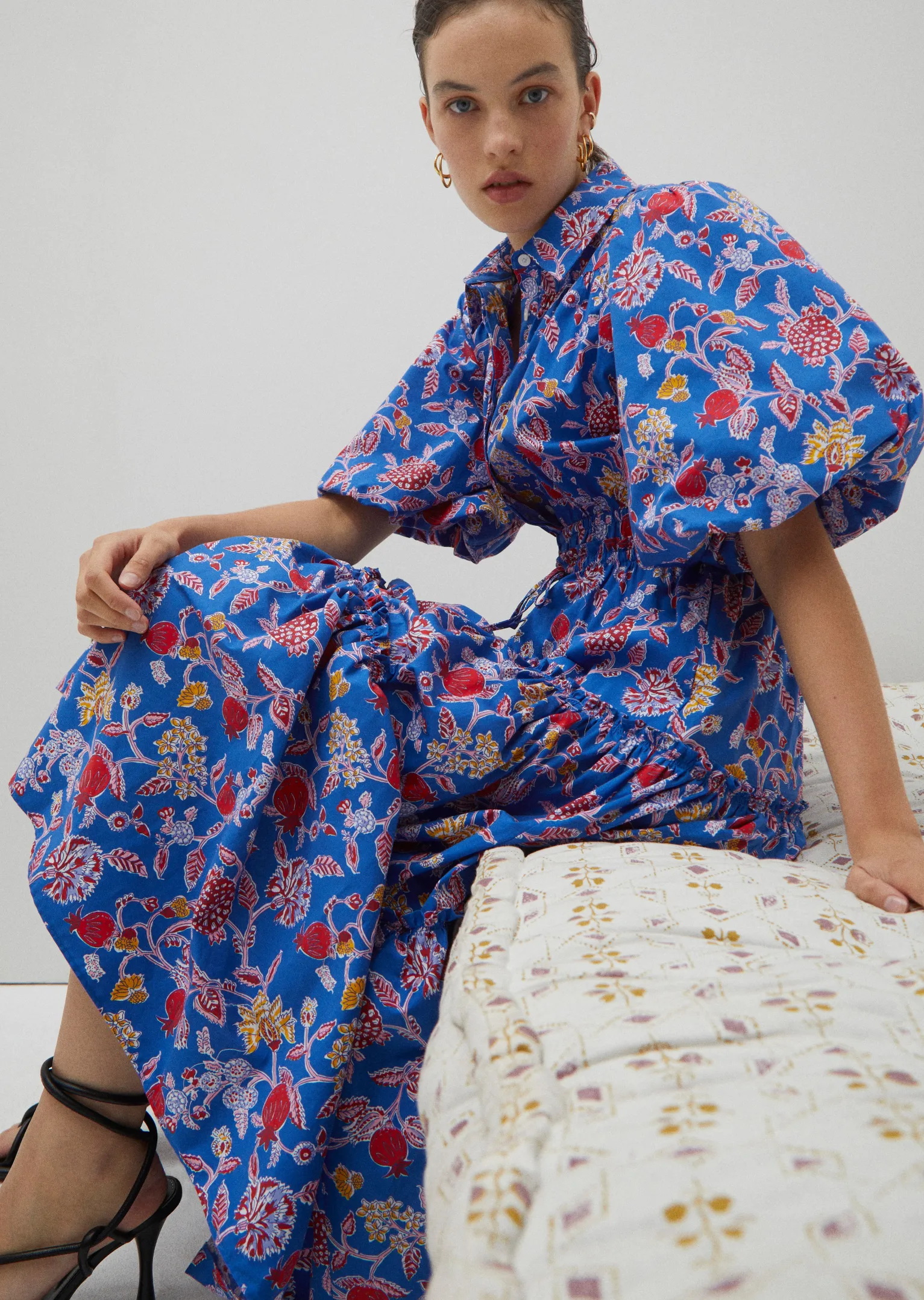 Women Derek Lam Dresses & Skirts<Dahlia Balloon Sleeve Shirt Dress