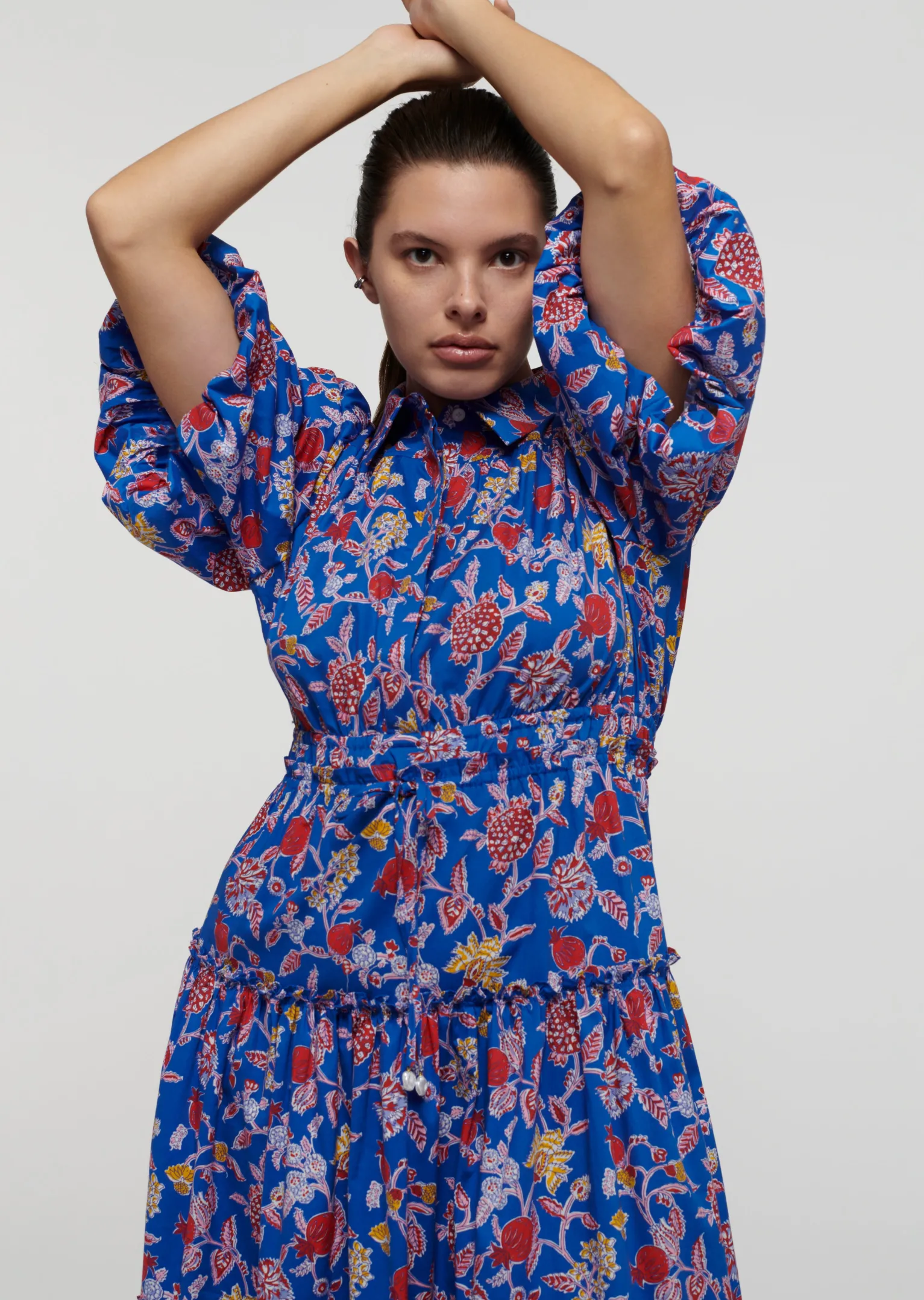 Women Derek Lam Dresses & Skirts<Dahlia Balloon Sleeve Shirt Dress