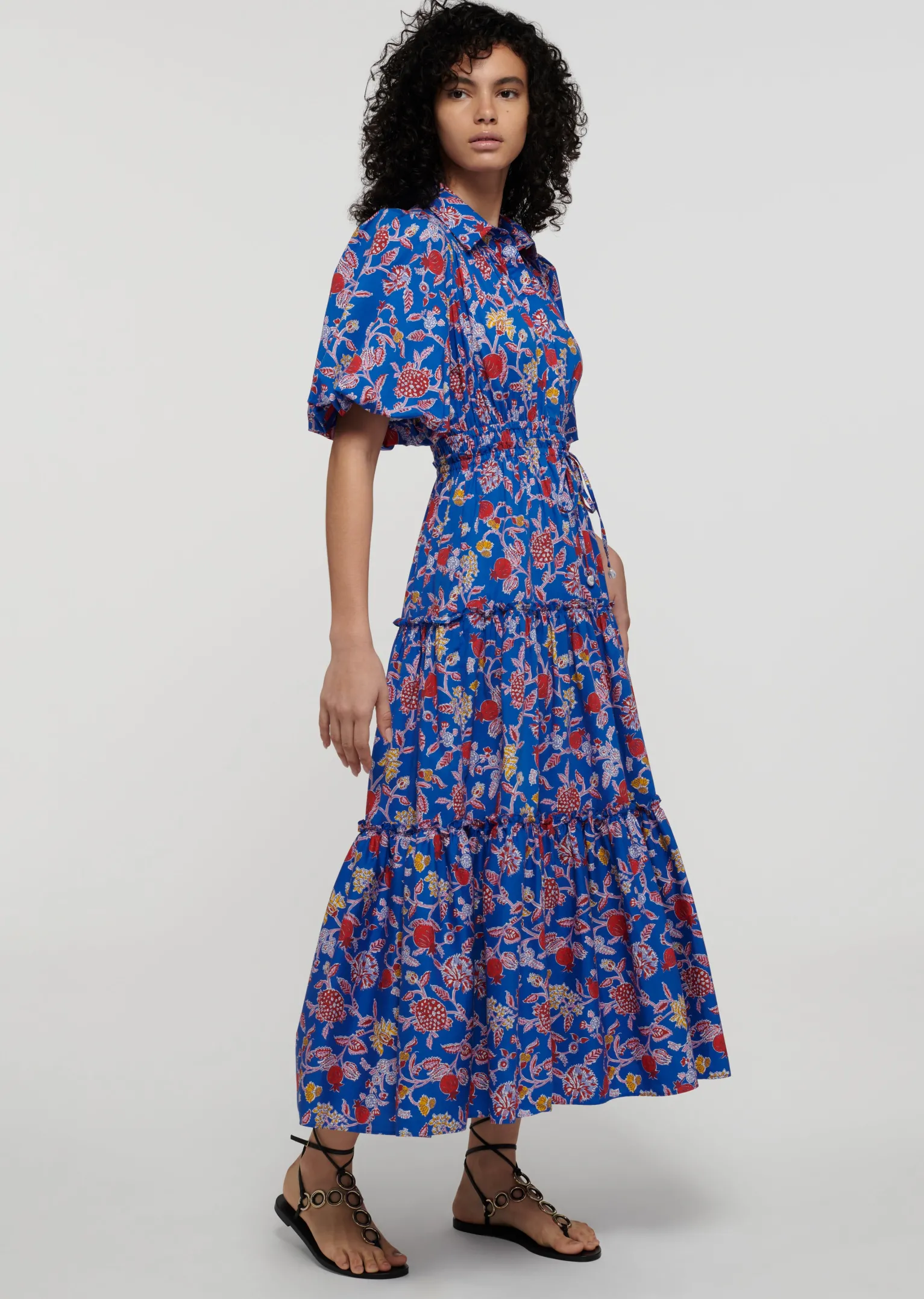 Women Derek Lam Dresses & Skirts<Dahlia Balloon Sleeve Shirt Dress
