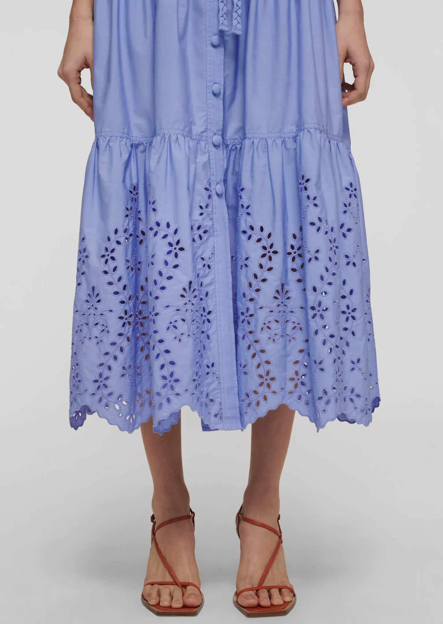 Women Derek Lam Dresses & Skirts<Daphne Embroidered Shirt Dress