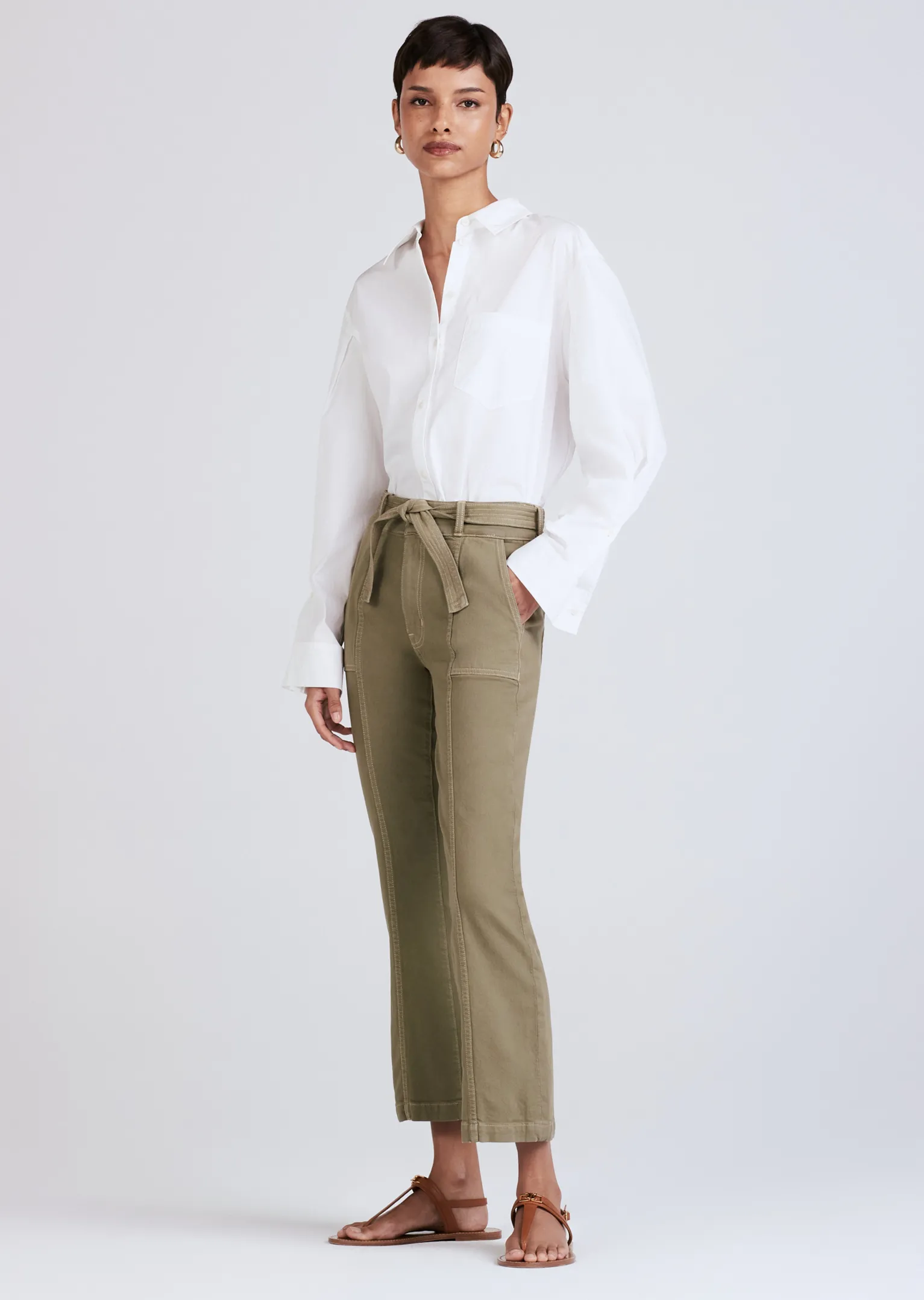 Women Derek Lam Pants & Shorts<Dean Utility Flare