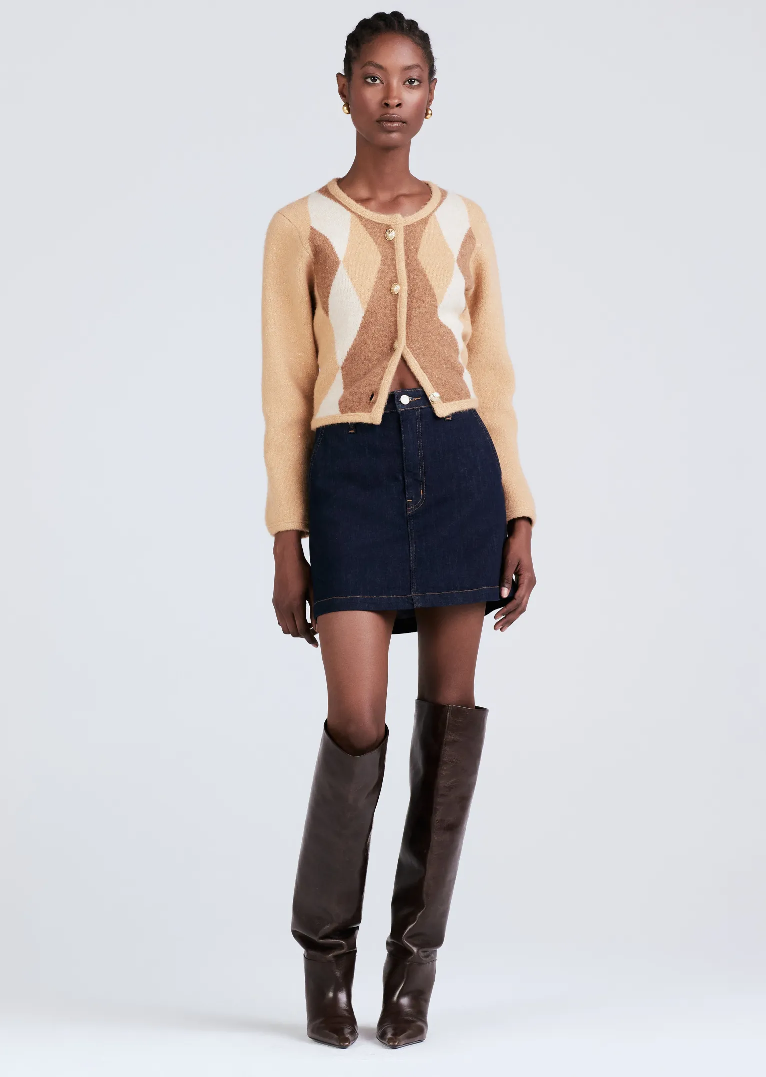 Women Derek Lam Denim<Dorit Tailored Mini Skirt