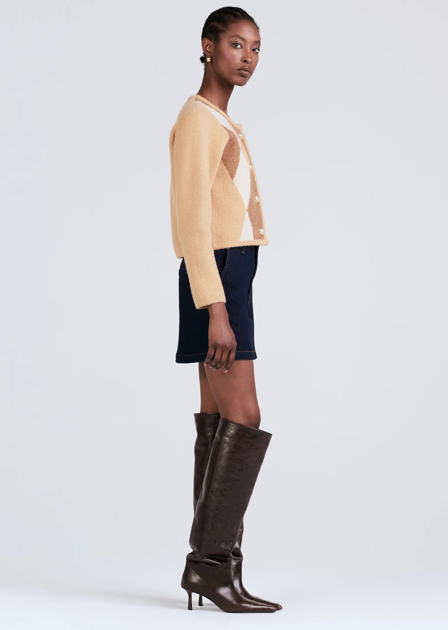 Women Derek Lam Denim<Dorit Tailored Mini Skirt