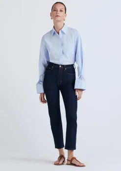 Women Derek Lam Pants & Shorts<Drew High Rise Crop Straight